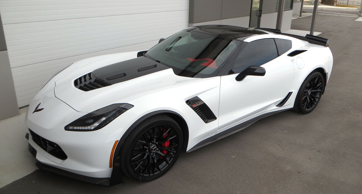 2015 White Chevrolet Corvette C7 Z06 Picture Mods Upgrades